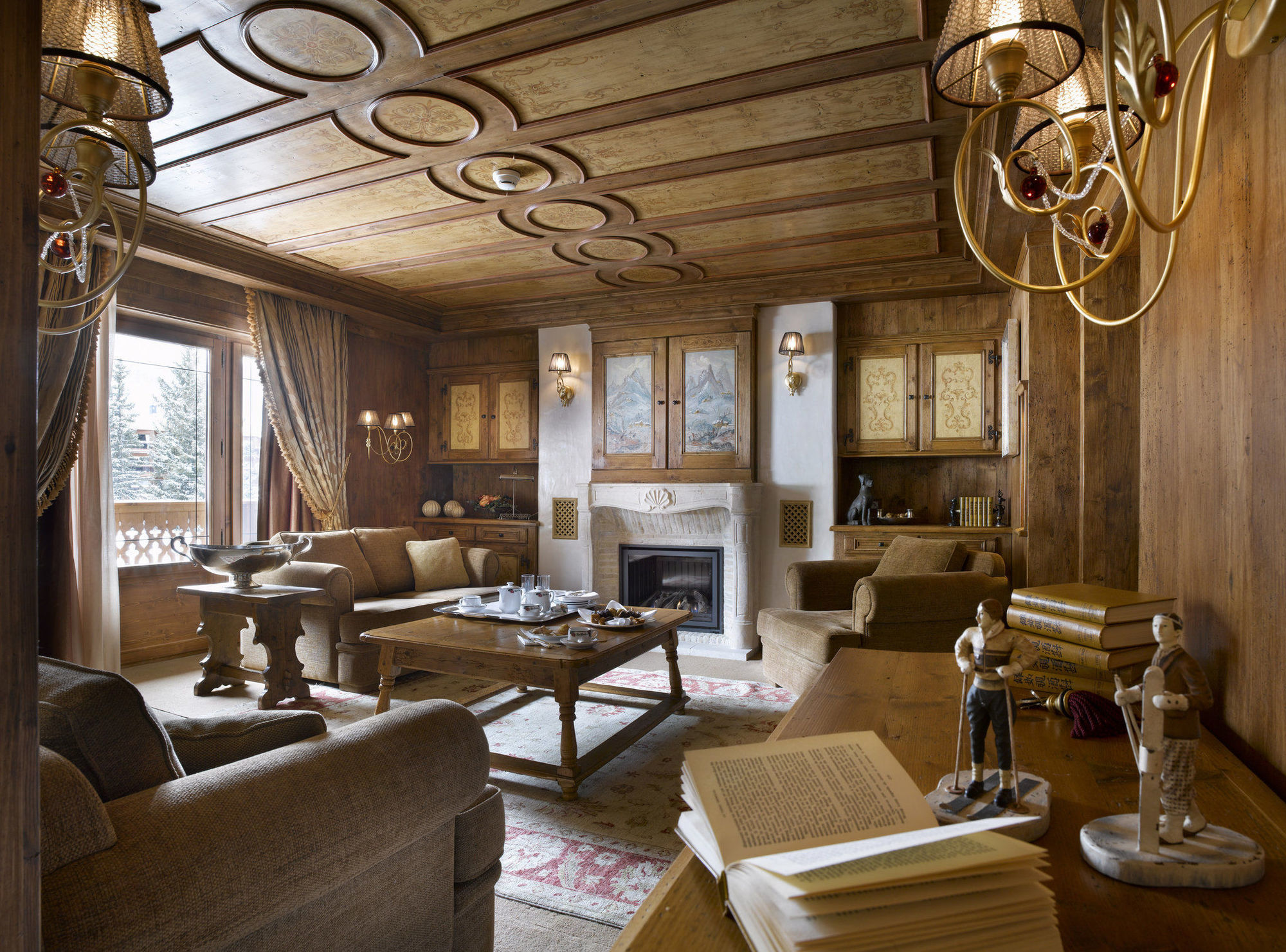 Отель Airelles Courchevel, Les Airelles Номер фото