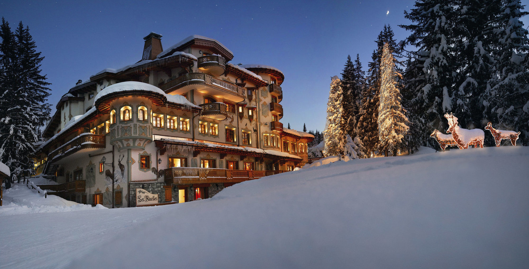 Отель Airelles Courchevel, Les Airelles Экстерьер фото